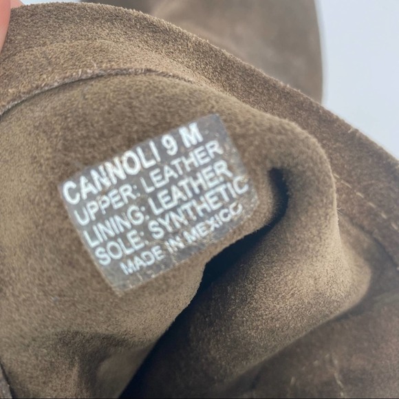 ZIGI SOHO CANNOLI LEATHER SUEDE SLIP ON ANKLE BOOTS WOMEN'S SIZE 9 - Picture 5 of 8
